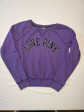Victoria's Secret PINK Lavender Pullover Sweatshirt